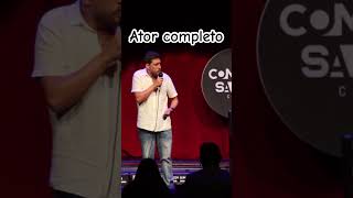 Só trabalha na Globo ator completo apraçaénossa standupbrasil standupcomedybrasil [upl. by Anderer792]