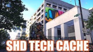 The Division 2 West End  SHD Tech Cache  Mural Building on Foggy Bottom Border [upl. by Anali]