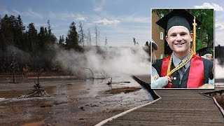 Man Who Died In Yellowstone Geyser Was Trying To Soak In Hot Spring [upl. by Annahsat868]