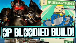 Overpowered Bloodied Heavy Gunner Build [upl. by Nnayt]