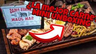 Mini unboxing de caja de Carne Carnicería San Juan ¿La mejor de Monterrey 😱 [upl. by Torrance]