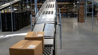 Daifuku Wynright Gravity Conveyor [upl. by Farrow]