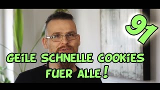 Tag 91 vegan Cookie Rezept Rad Fail amp Trinkwasseruntersuchung [upl. by Zapot]