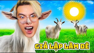 1 NGÀY LÀM CON DÊ  PHONG CẬN GOAT SIMULATOR [upl. by Nollek]