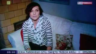 Beata Szczecinska  relacja telewizyjna  Galeria Schody  05012012mp4 [upl. by Durtschi]