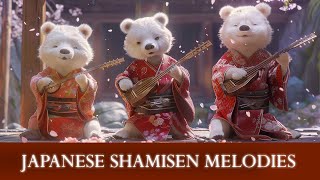 ＳＨＡＭＩＳＥＮ 三味線 X Japanese Melodies  Background Music for Work amp Studying  Traditional Japanese Music [upl. by Rik]