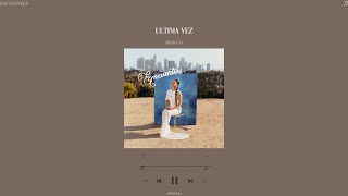 becky g  ultima vez slowed  reverb [upl. by Codel467]