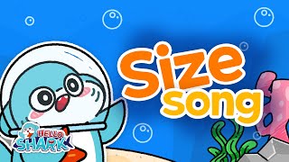 Size Song for kindergarten  Big Small  Tall Short  Slim fat  English Word  Opposites [upl. by Kumagai220]