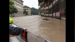 2005 Landunter Hochwasser Aare [upl. by Honeywell]