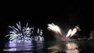 Pavarotti  Turandot  Vincerò fuochi dartificio piromusicali Setti Fireworks [upl. by Oilut]