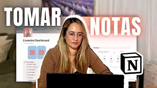 Cómo tomar Notas en Notion 📝 eficientemente [upl. by Ellerehs]