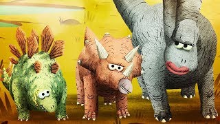 StoryBots Dinosaur Songs  Apatosaurus Triceratops Tyrannosaurus Rex Velociraptor and Stegosaurus [upl. by Callahan348]