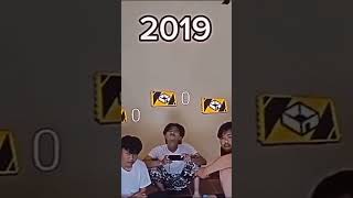 Free fire 2024 vs2019 viralvideo viralvideo freefire freefire oldisgold old [upl. by Ahsiekin]