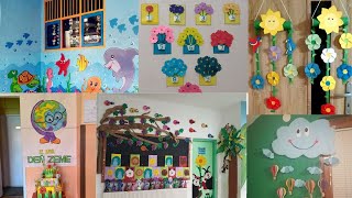 Preschool decoration ideasClassroom decoration designWall decoration ideasdoor decoration ideas [upl. by Maffei700]