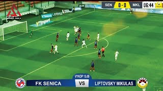 🔴 FK SENICA VS LIPTOVSKY MIKULAS  LIVE STREAMING ELEVEN SPORT Link Dideskripsi  Peluang Gol 3 Egy [upl. by Downing169]