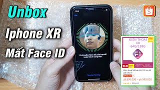 Mở hộp Iphone XR Mất Face từ Shop Uy Tín trên Shopee nhận được [upl. by Apollus]