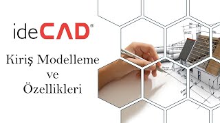 ideCAD  Kiriş Modelleme ve Özellikleri [upl. by Marba]