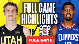 Los Angeles Clippers vs Utah Jazz FULL Highlights HD  Dec 8 2023 NBA Regular Season [upl. by Nerte]