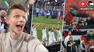 The Moment PALESTINE Win to QUALIFY for Last 16 of Asian Cup [upl. by Lorilee]