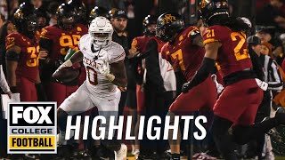 No 7 Texas Longhorns vs Iowa State Cyclones Highlights  CFB on FOX [upl. by Oran413]