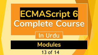 What is Modules in ECMAScript 6 in UrduHindi [upl. by Yneffit]