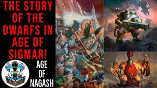 AGE OF SIGMAR  THE STORY OF THE DWARFS [upl. by Neeli922]