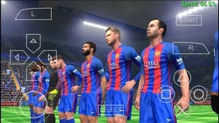 how to download pes 2017 on android PPSSPP high compressed FOR FREE by cloudxgamer [upl. by Valenza]