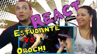 React 77 MC Estudante vs Orochi  FINAL DUELO NACIONAL ETAPA RIO DE JANEIRO 2015 [upl. by Kirit82]