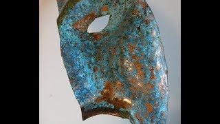 Creating a Patina on Copper [upl. by Bernat296]