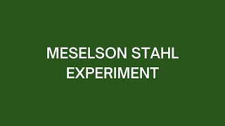 Meselson Stahl Experiment  Semiconservative DNA replication  MDCAT Biology  12th Biology [upl. by Andrade147]