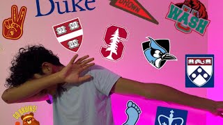 COLLEGE DECISION REACTIONS 2024 Stanford Ivies Hopkins t20s [upl. by Athiste209]