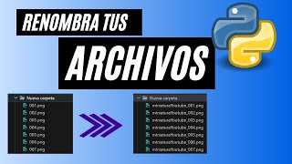 📁 Automatiza el Renombrado de Archivos en 5 Minutos con Python  2024 [upl. by Grover385]