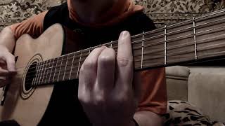 Slipknot  Vermilion Pt 2 fingerstyle guitar cover [upl. by Kore854]