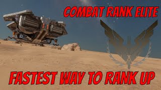 Elite Dangerous Fastest Way To Reach Combat Rank Elite 2022 [upl. by Nylrad82]