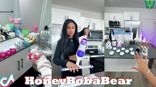 1 HOUR HoneyBobaBear TikTok 2024  Best Honey Boba Bear TikTok Cleaning 20232024 [upl. by Arreit794]