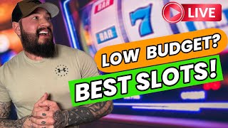 Best Slots for a Low Budget 🎰 LIVE STREAM plus QampA with a Slot Tech [upl. by Ahsekal359]