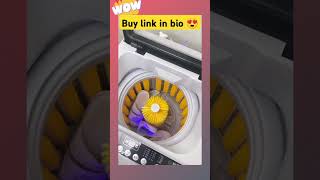 🚀small shoe and sock dedicated washing machineshoe washing machinegadgets tiktok ytviral usa [upl. by Noteek939]