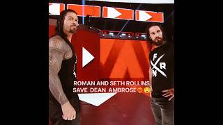 Roman Reigns amp Seth Rollins Saves Dean Ambrose Edit🔥😱 wwe theshield wrestling shorts [upl. by Zaragoza]