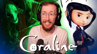 Watching CORALINE 2009 for the FIRST TIME  Movie Reaction [upl. by Doreg163]