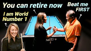 World No 1 PLAYER Thinks SHE CAN SURPASS the 64Year Old Efren Reyes [upl. by Haras]