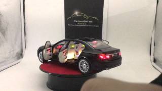 BMW 760li F02 118 Kyosho LED modified by carloverdiecastcom [upl. by Matland]