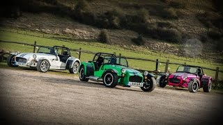 2016 Caterham Seven 270 360 and 420  New Models [upl. by Cazzie]