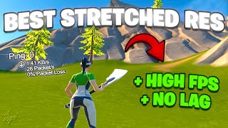 How To Get The Best Stretched Resolutions In Fortnite Chapter 5 High FPS amp No Delay [upl. by Leuneb]