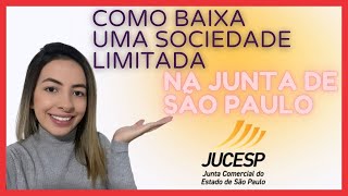 Como baixar uma empresa na JUCESP PASSO A PASSO  100 online  VRE digital [upl. by Poll154]