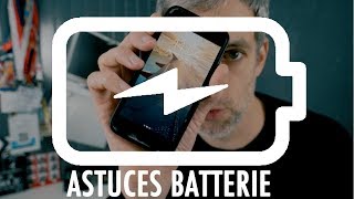 10 Trucs et Astuces pour AMÉLIORER LA BATTERIE DE SON SMARTPHONE [upl. by Emse]