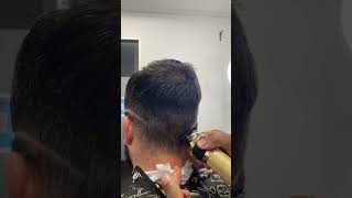 Mid Fade Haircut with V in back barber fadehaircut howto barbershop tutorial midfade [upl. by Topper259]