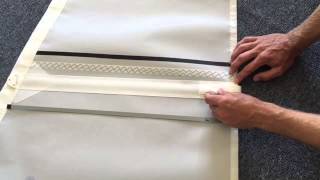 Etchells Jib Battens  How to install [upl. by Aleakcim]