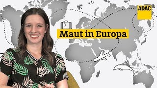 MAUT IN EUROPA Tipps für Vignetten und Co  ADAC [upl. by Annairb]