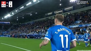 Toni Martinez Goal Deportivo Alaves vs Real Valladolid 10 Goals and Extended Highlights [upl. by Ervin226]