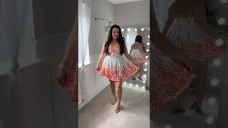 Zimmermann HampM Dress Dupe 🤍🧡 designerdupe hmhaul hmdress [upl. by Rosenzweig]